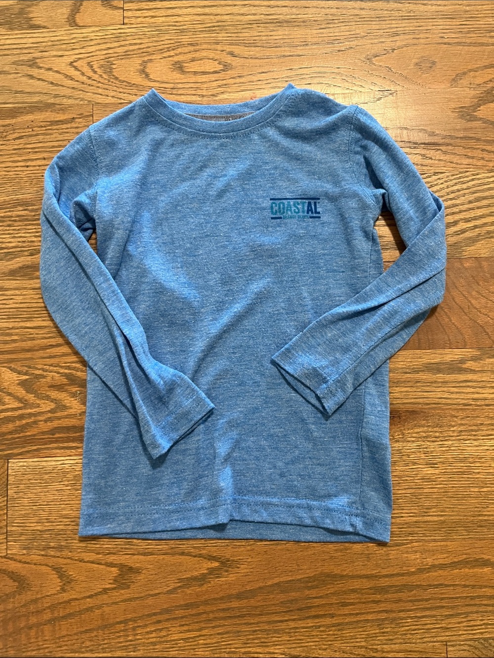 Coastal Orange Beach toddler tshirt YXS (3T) EUC